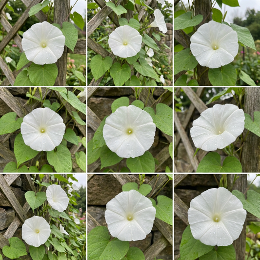 Crisp White Ipomoea – Garden Flower Seeds