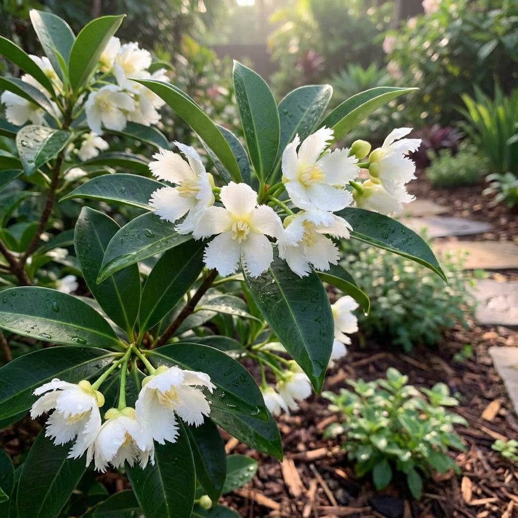White Split Petal – Garden Flower Seeds