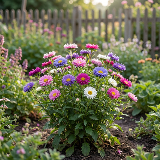 Single Mixed China Aster – Colorful Wildflower Garden Seeds