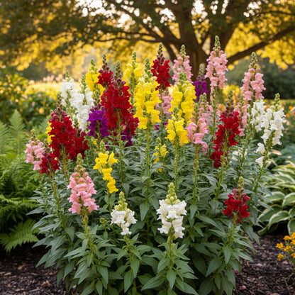 Tetra Mixed Snapdragon Antirrhinum – Colorful Wildflower Garden Seeds