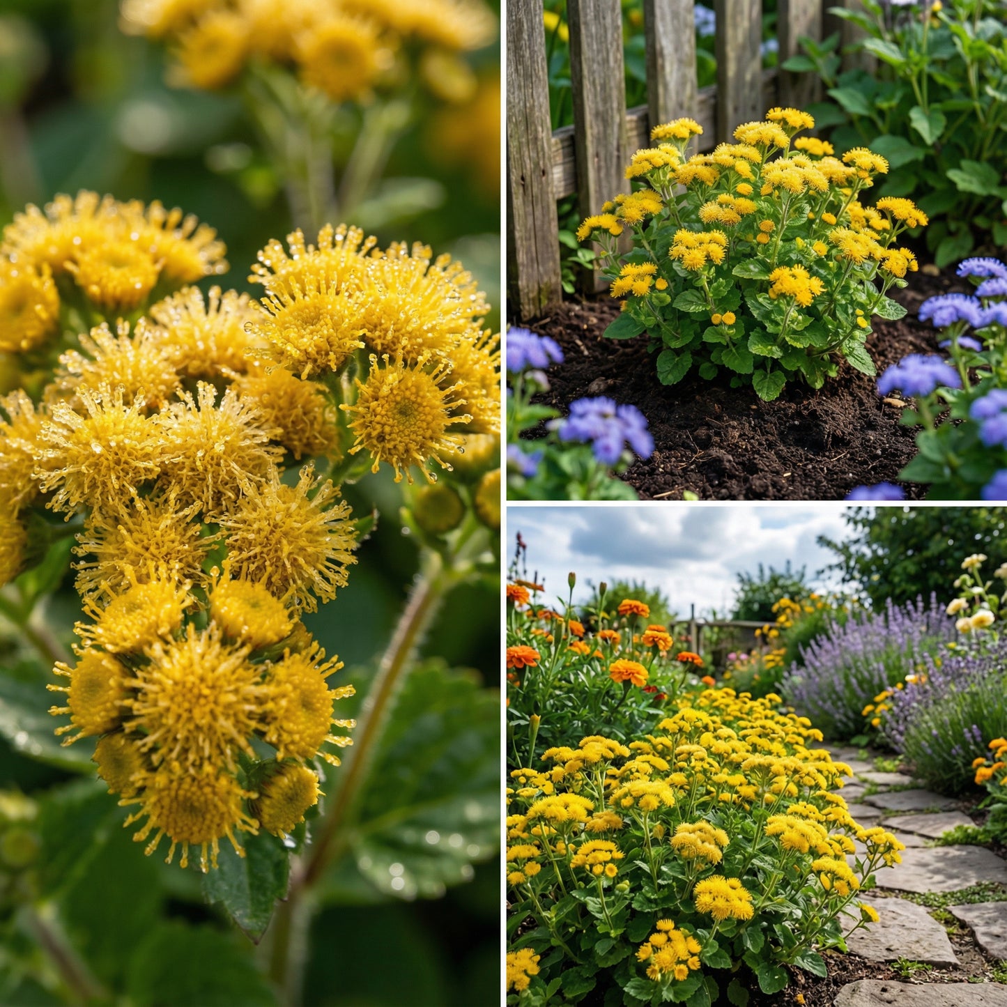 Ageratum Lonas Inodora – Yellow Garden Flower Seeds