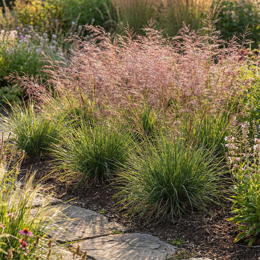 Love Grass Eragrostis Spectabilis – Purple Garden Grass Seeds