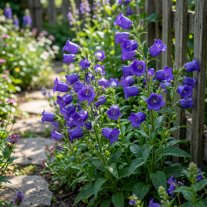 Canterbury Bells Campanula Medium – Blue Garden Flower Seeds