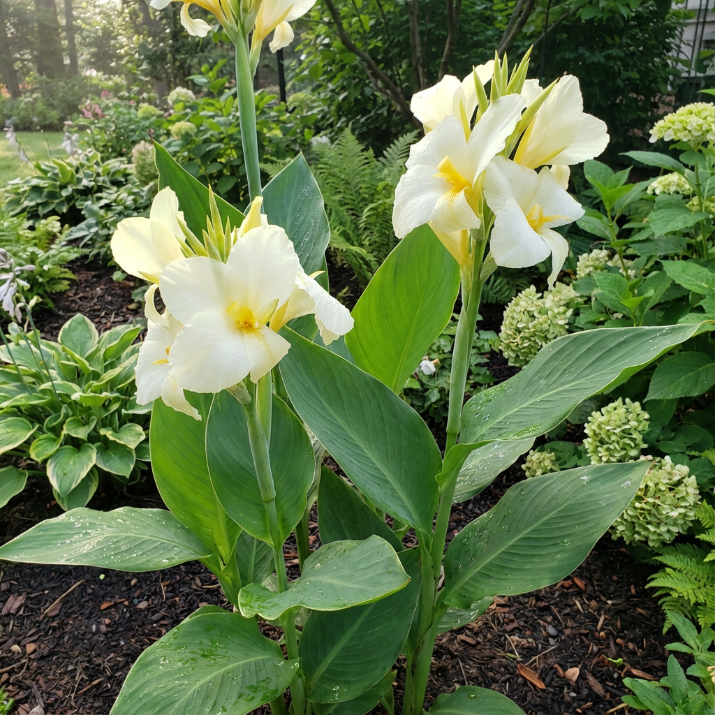 Canna Canna x Generalis – White Garden Flower Seeds