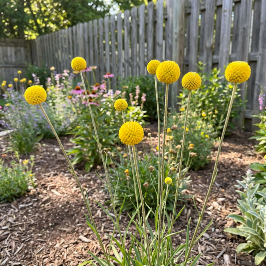 Craspedia Craspedia Globosa – Billy Buttons Garden Flower Seeds