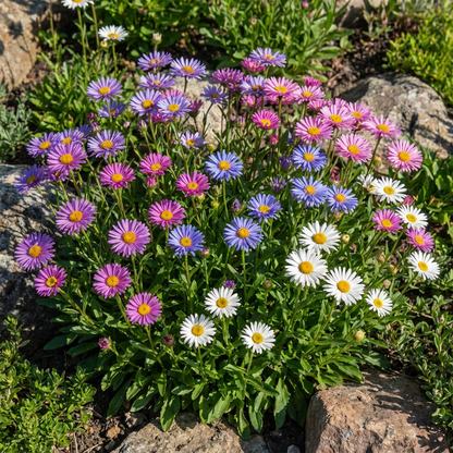 Aster Aster Alpinus – Alpine Mixed Color Flower Seeds