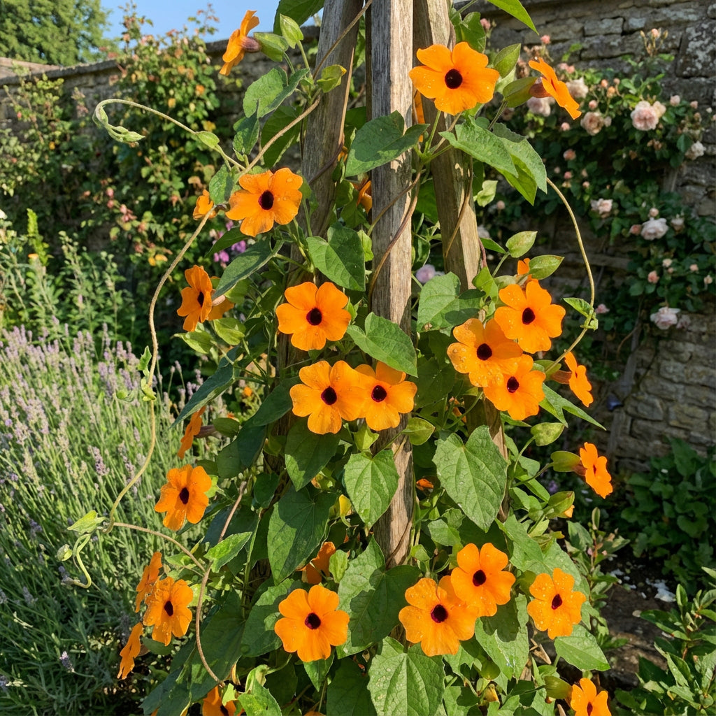 Black Eyed Susan Vine – Climbing Wildflower Garden Seeds
