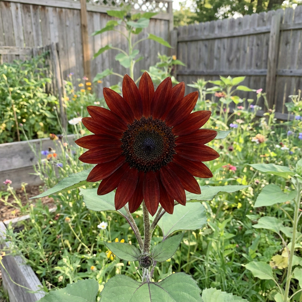 Chocolate Sunflower Seeds for Planting Exotic Flowers Category eg, Flower Seeds