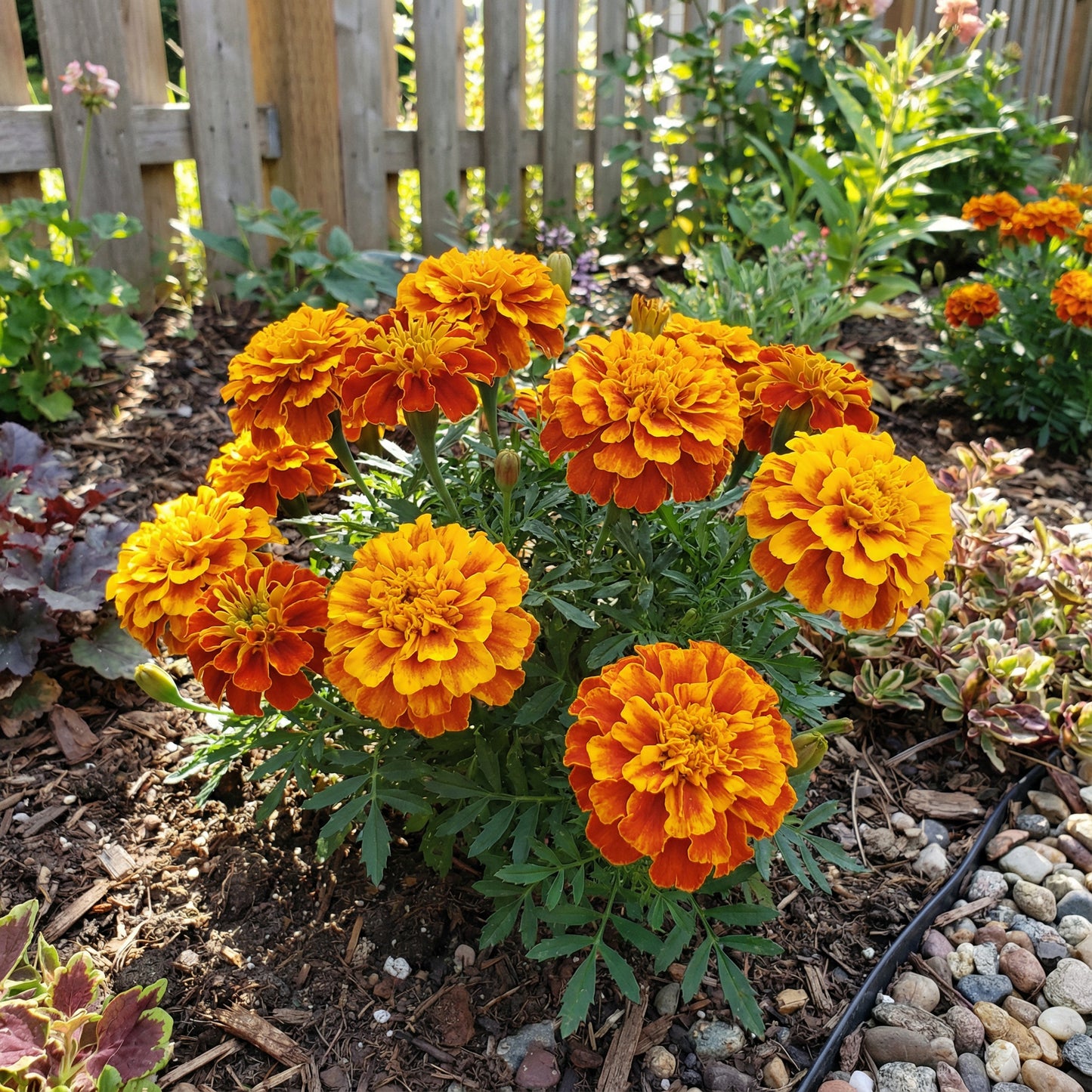 French Marigold – Big Orange and Yellow Flower Seeds