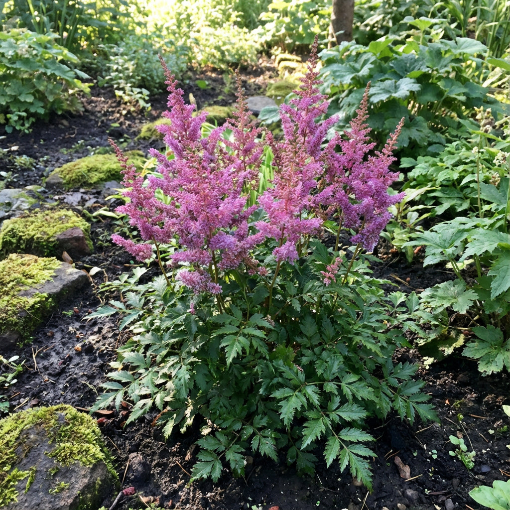 Astilbe Chinese Pumila Astilbe Chinensis – Dwarf Shade Perennial Flower Seeds