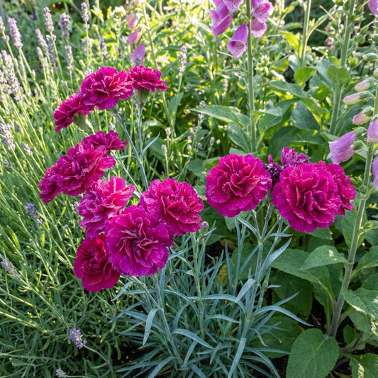 Carnation Chabaud Magenta Dianthus Caryophyllus – Premium Garden Flower Seeds