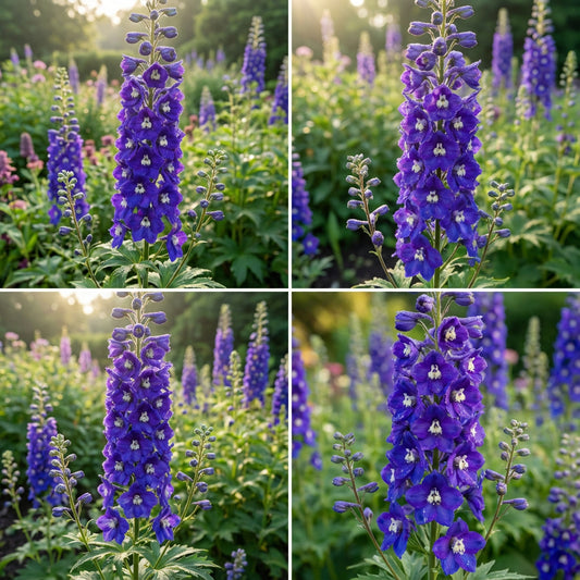Delphinium King Arthur Cultorum – Tall Garden Flower Seeds