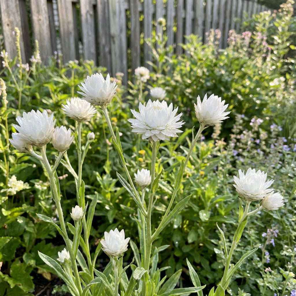 Ammobium Alatum Grandiflorum – Drought-Tolerant Garden Flower Seeds