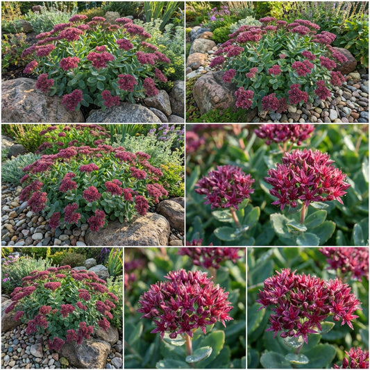 Sedum Emperor’s Wave Stonecrop Sedum Telephium – Hardy Succulent Garden Seeds