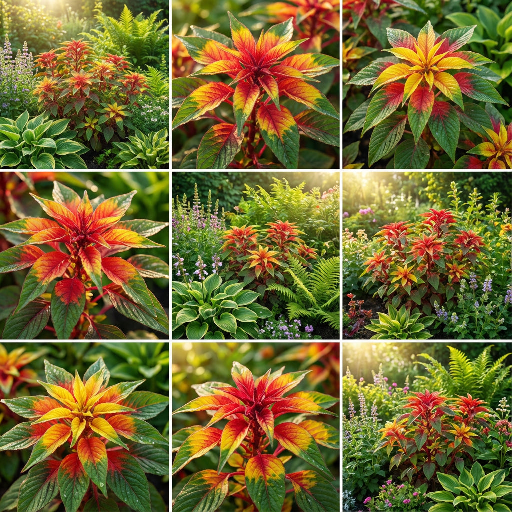 Amaranthus Perfecta Tricolor – Ornamental Garden Flower Seeds