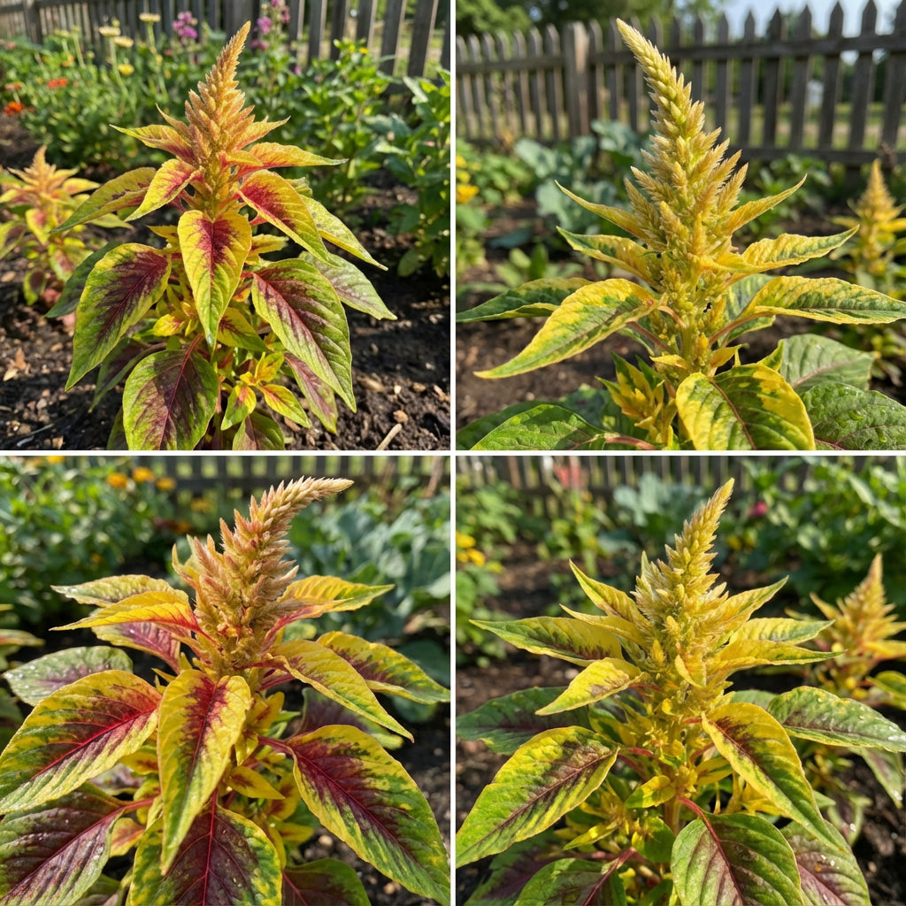 Amaranthus Yellow Tricolor – Ornamental Garden Flower Seeds