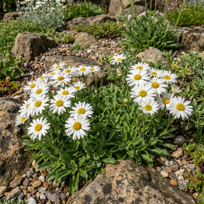 Aster Alpine White Aster Alpinus – Perennial Mountain Flower Seeds