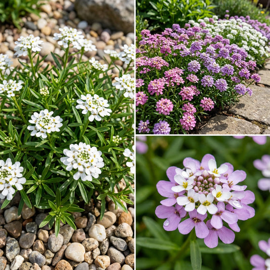 Candytuft Dwarf Iberis Umbellata – Compact Garden Flower Seeds