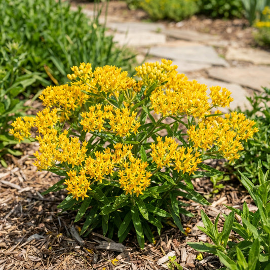 Butterfly Weed Hello Yellow Asclepias Tuberosa – Bright Pollinator-Friendly Garden Seeds