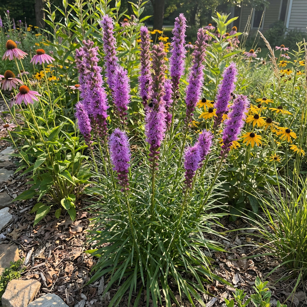 Blazing Star Gayfeather Liatris Spicata – Hardy Perennial Wildflower Seeds