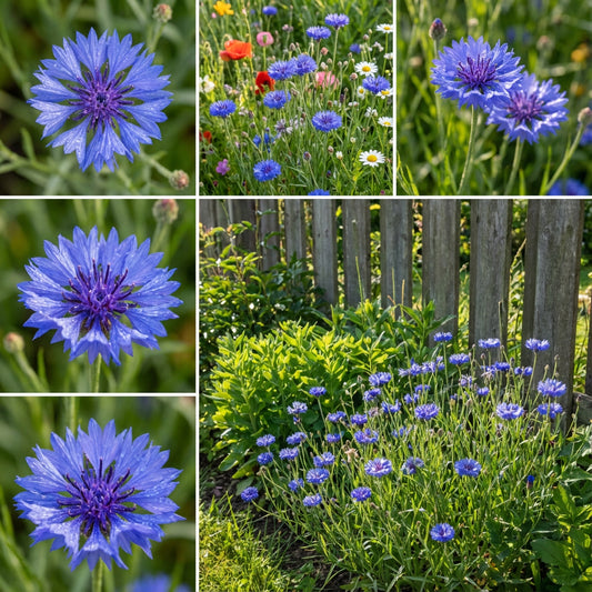 Cornflower Bachelor’s Button Mauve Centaurea Cyanus – Unique Garden Flower Seeds