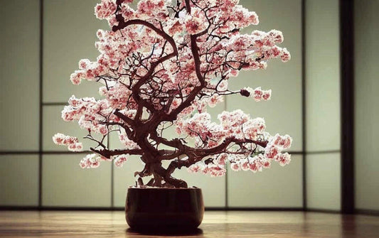 Pink Cherry Blossom Bonsai – Sakura Tree Flower Seeds