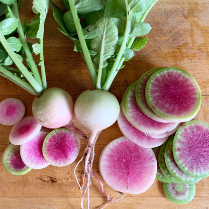 Watermelon Radish Seeds – Garden Fruit Seeds